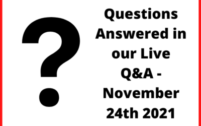 38 Questions on Limited Liability Partnerships for Landlords answered in our Live Q&A – November 24th 2021